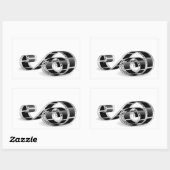 Sticker Rectangulaire Bande (Feuille)