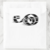Sticker Rectangulaire Bande (Sac)
