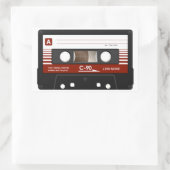 Sticker Rectangulaire Bande Cassette (Sac)