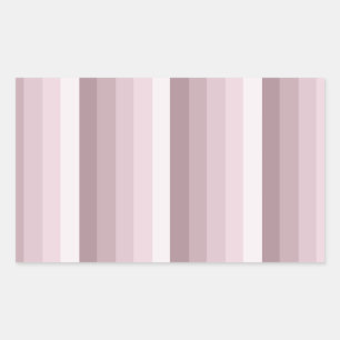 Sticker Rectangulaire Bandes d'ombre à quartz rose
