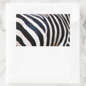 Sticker Rectangulaire Bandes zèbres (Sac)