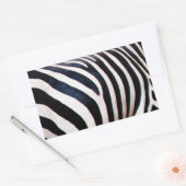 Sticker Rectangulaire Bandes zèbres (Enveloppe)