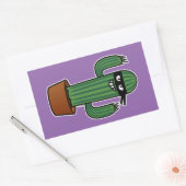 Sticker Rectangulaire Bandido ninja masqué bandit sournois (Enveloppe)