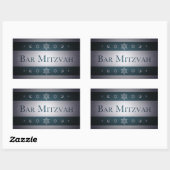 Sticker Rectangulaire Bar Mitzvah (Feuille)