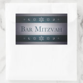 Sticker Rectangulaire Bar Mitzvah (Sac)