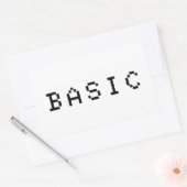 STICKER RECTANGULAIRE BASE (Enveloppe)