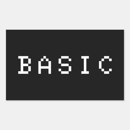 STICKER RECTANGULAIRE BASE (Devant)