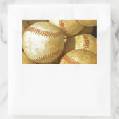Sticker Rectangulaire Baseball (Sac)