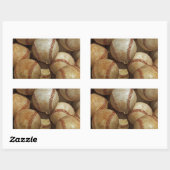 Sticker Rectangulaire Baseball (Feuille)