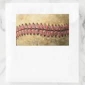 Sticker Rectangulaire Baseball vintage (Sac)