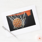 Sticker Rectangulaire Basket (Enveloppe)