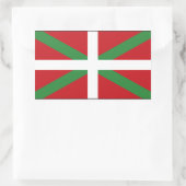 Sticker Rectangulaire Basque Spain (Sac)