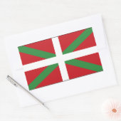Sticker Rectangulaire Basque Spain (Enveloppe)