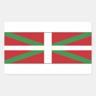 Sticker Rectangulaire Basque Spain