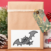 Sticker Rectangulaire Bat malin