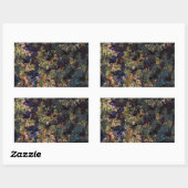 Sticker Rectangulaire bataille de l'automne (Feuille)