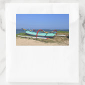 Sticker Rectangulaire Bateau à déclenchement (Sac)