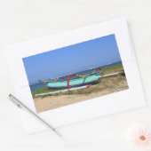 Sticker Rectangulaire Bateau à déclenchement (Enveloppe)
