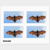 Sticker Rectangulaire Bateau à fruits (Feuille)