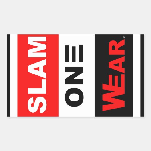 STICKER RECTANGULAIRE BÂTIMENT D'UN PORTEFEUILLE (Devant)