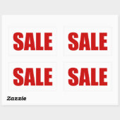 STICKER RECTANGULAIRE BÂTIMENT RECTANGULAIRE DE VENTE (Feuille)