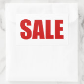 STICKER RECTANGULAIRE BÂTIMENT RECTANGULAIRE DE VENTE (Sac)