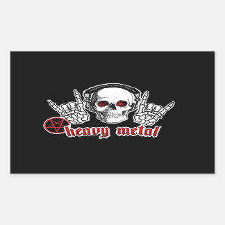 STICKER RECTANGULAIRE BÂTIMENTS LOURDS EN MÉTAL