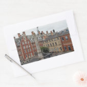 Sticker Rectangulaire Bâtiments York (Enveloppe)