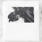Sticker Rectangulaire Batman ~ Bruce Wayne (Sac)