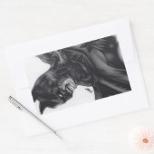 Sticker Rectangulaire Batman ~ Bruce Wayne (Enveloppe)