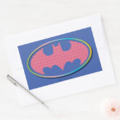 Sticker Rectangulaire Batman | Logo Pink Polka Dot (Enveloppe)