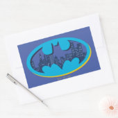 Sticker Rectangulaire Batman | Symbole de la ville de Gotham (Enveloppe)