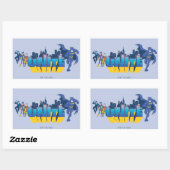 Sticker Rectangulaire Batman | UNITE (Feuille)