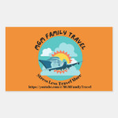 Sticker Rectangulaire Bâtons MGM (Devant)