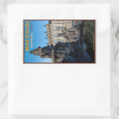 Sticker Rectangulaire Bayreuth - Neues Schloss (Sac)