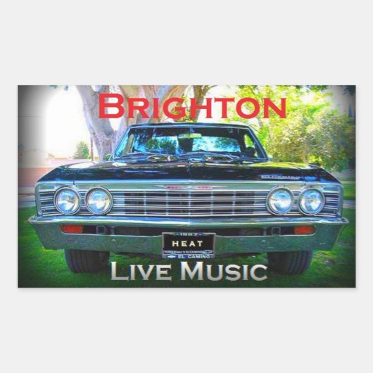 Sticker Rectangulaire BBB-El Dorado (Devant)