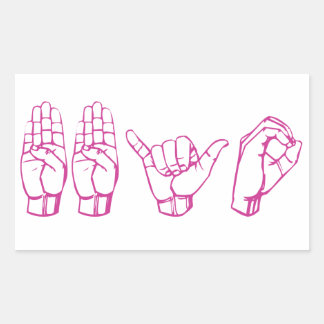 STICKER RECTANGULAIRE BBYO ASL