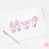 STICKER RECTANGULAIRE BBYO ASL (Enveloppe)