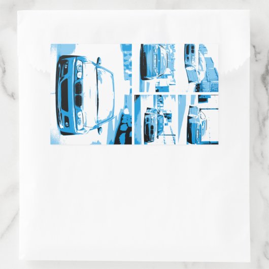 Sticker Rectangulaire BD e46 (Sac)