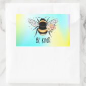 Sticker Rectangulaire Be Kind Honey Bee Clipart-57650 (Sac)