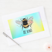 Sticker Rectangulaire Be Kind Honey Bee Clipart-57650 (Enveloppe)