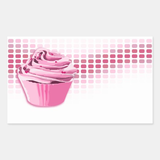 Sticker Rectangulaire beats de boulangerie (Devant)
