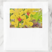 Sticker Rectangulaire Beautiful Yellow autumn (Sac)