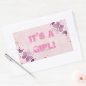 STICKER RECTANGULAIRE BÉBÉ CLASSIQUE ROND (Enveloppe)