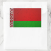 Sticker Rectangulaire Bélarus (Sac)