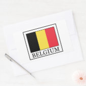 Sticker Rectangulaire Belgique (Enveloppe)