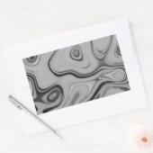 Sticker Rectangulaire Belle belle cendre gris texture couleur Art Imprim (Enveloppe)