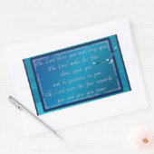 Sticker Rectangulaire Bénédiction arabe ! (Enveloppe)