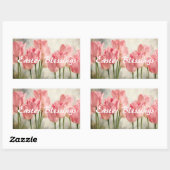 Sticker Rectangulaire Bénédiction de Pâques (Feuille)