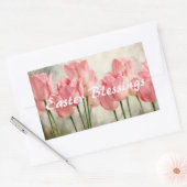 Sticker Rectangulaire Bénédiction de Pâques (Enveloppe)